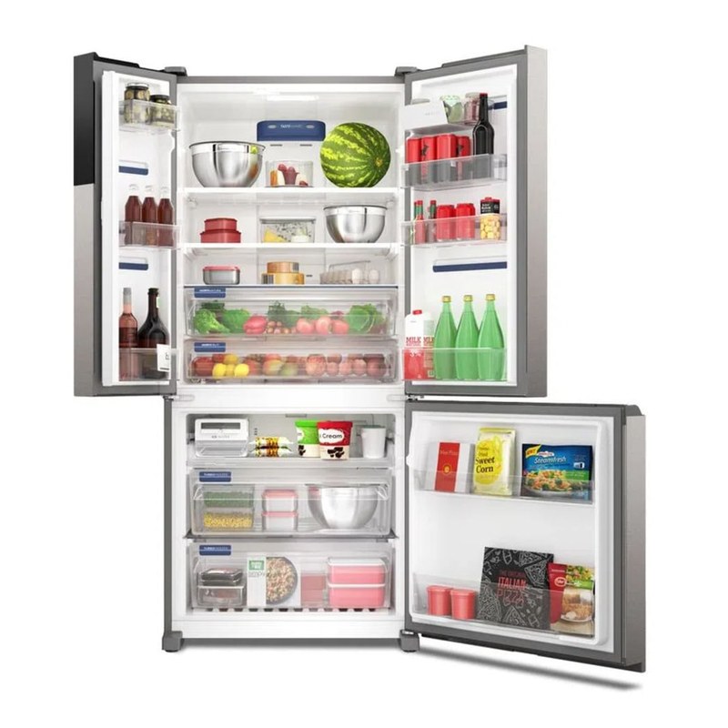 Geladeira Electrolux Frost Free IM8S 596L 3 Portas Inox 127V