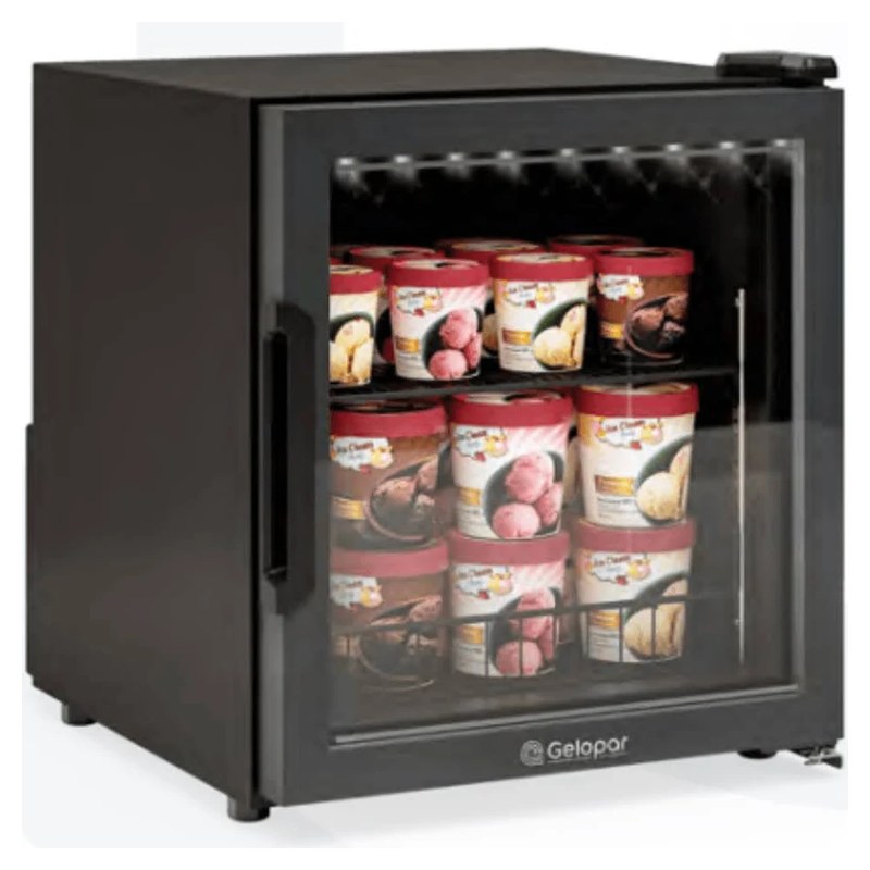 Refrigerador Bancada Gelopar GFB75 85L Vidro 220V