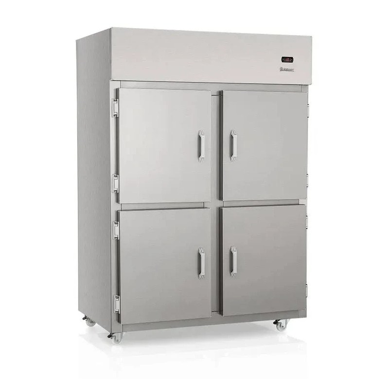 Refrigerador Comercial 4 Portas Gelopar GRCS-4P Inox 1.421L 220V