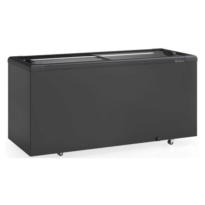 Freezer Plano Gelopar GHD500LB 500L Vidro Deslizante 220V