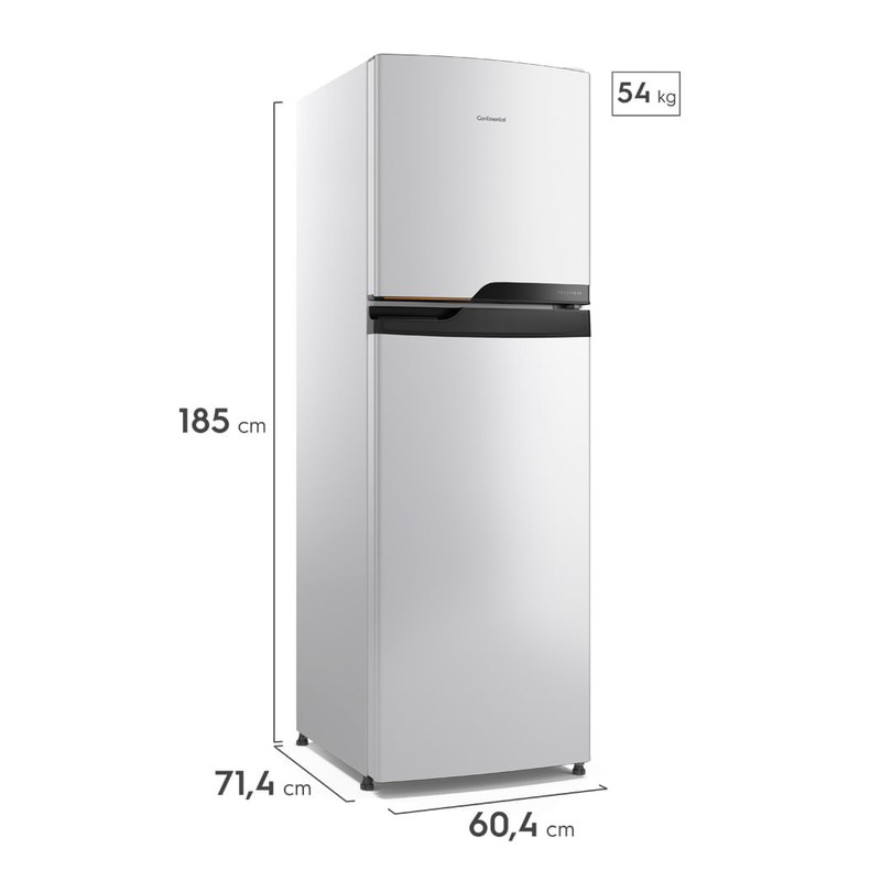 Geladeira Continental Duplex TC45 400L Frost Free Branca